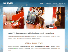 Tablet Screenshot of iohotel.it